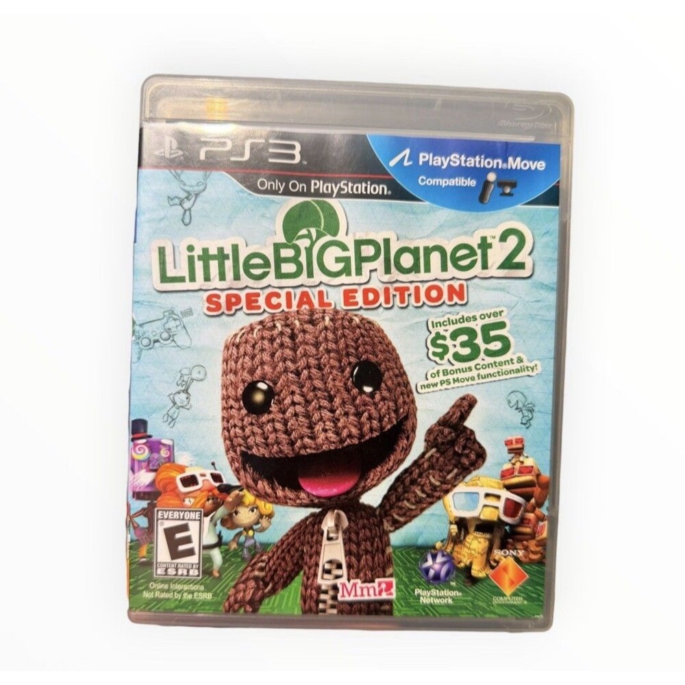 LittleBigPlanet 2 Special Edition PS3 PlayStation 3 Complete CIB Tested Sony